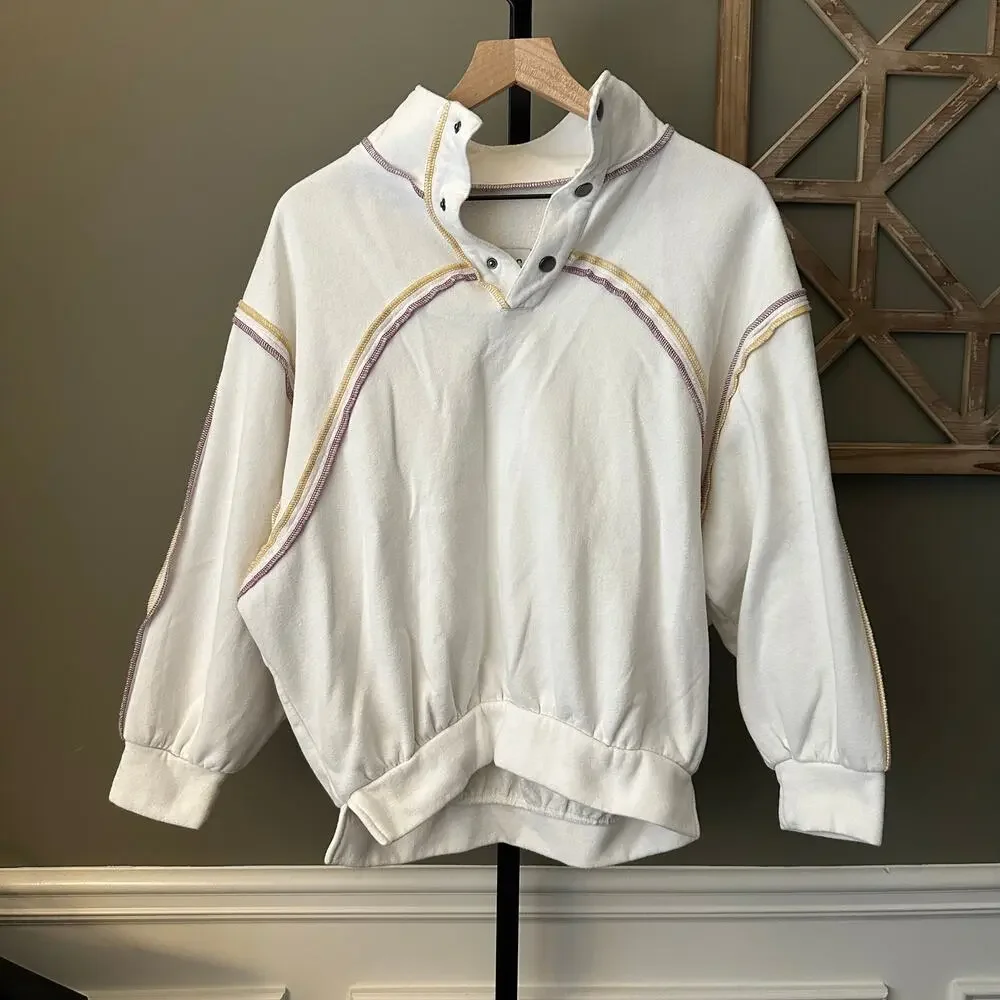 Urban Outfitters BDG Felpa Ted Popover Small - Picture 2 of 7